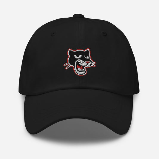 Black panther baseball cap